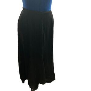 CATO Women’s‎ Black Maxi Skirt Size 14-16 Tulip/Scalloped Hem